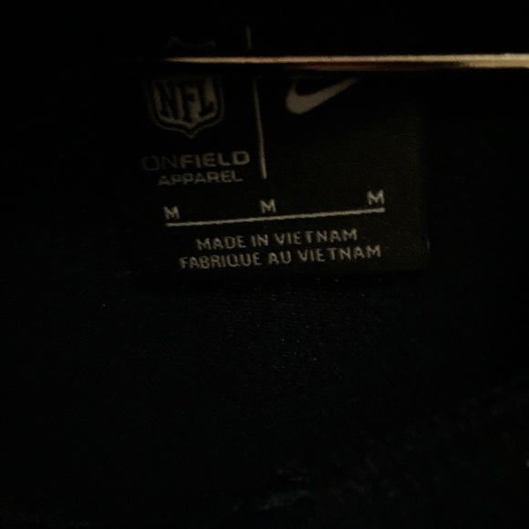 Nike DALLAS COWBOYS MEDIUM BIKE HOODIE LIKE NEW NFL IN FIELD APPAREL - Picture 9 of 11